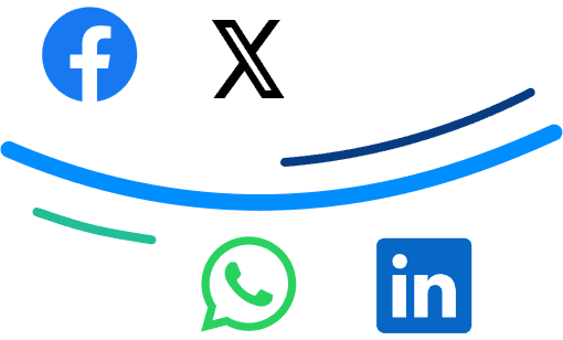Popular social platform logos, facebook, X, whatsapp, linkedin Popular social platform logos, facebook, X, whatsapp, linkedin